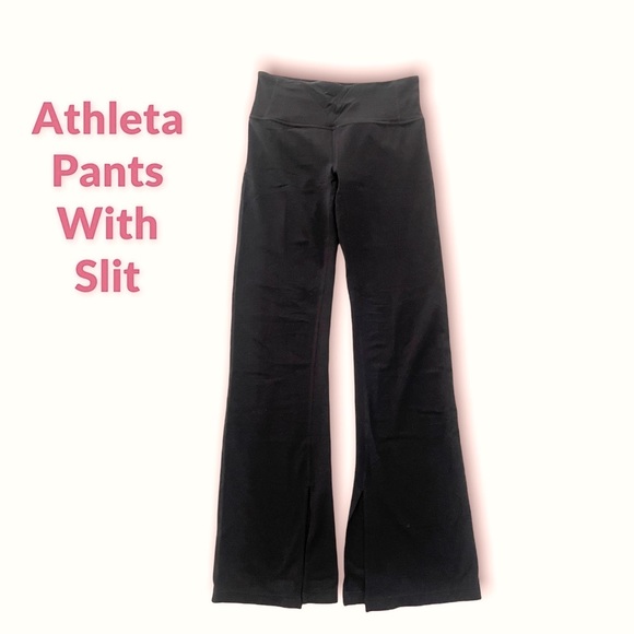 Athleta Yoga Pants Size Small black - Picture 1 of 6